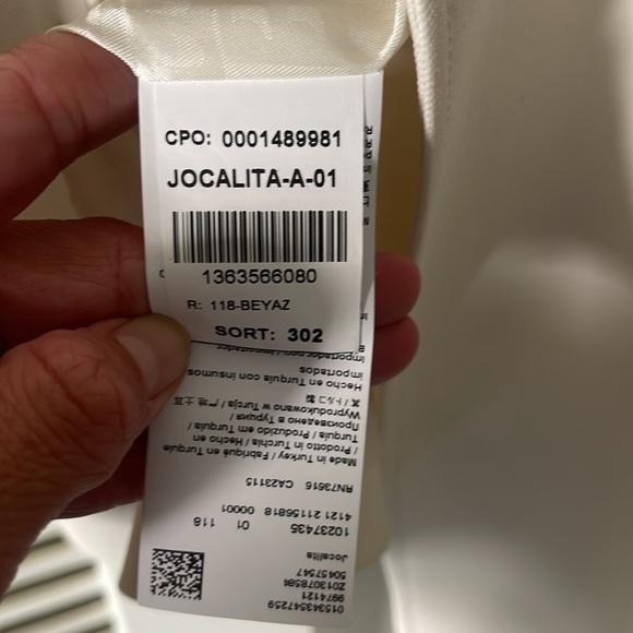 HUGO BOSS!!!  DOUBLE-BREASTED RELAXED-FIT JACKET WITH MONOGRAM BUTTONS - Picture 7 of 15